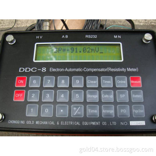 Ground Conductivity Resistivity Meter DDC-8 Geophysical Survey Equipment